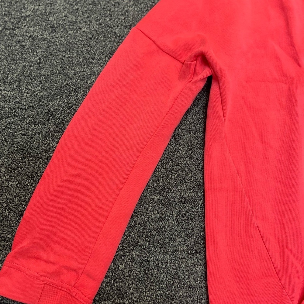 Nike Women’s Coral V-Neck Sweatshirt Size Small - Picture 6 of 9
